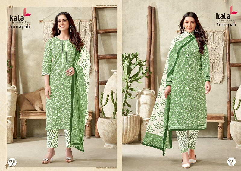Amarpali Vol 1 Kala Cotton Readymade Pant Style Suits
