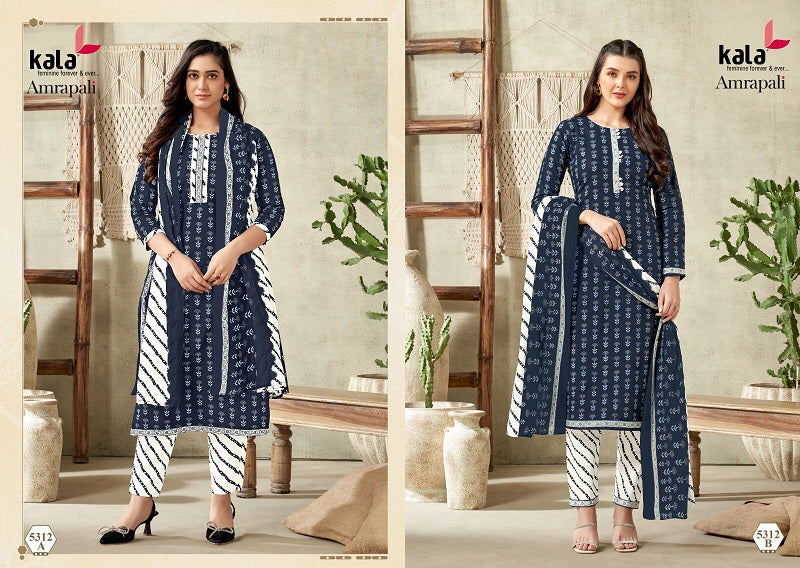 Amarpali Vol 1 Kala Cotton Readymade Pant Style Suits