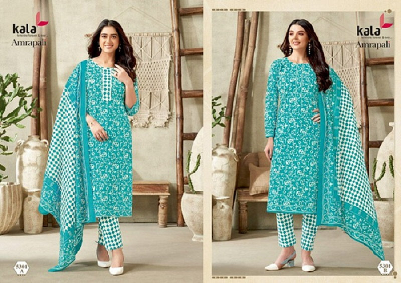 Amarpali Vol 1 Kala Cotton Readymade Pant Style Suits