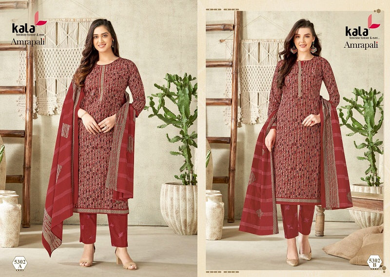 Amarpali Vol 1 Kala Cotton Readymade Pant Style Suits