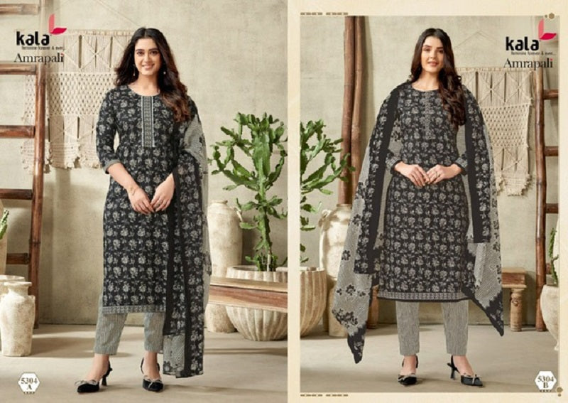 Amarpali Vol 1 Kala Cotton Readymade Pant Style Suits