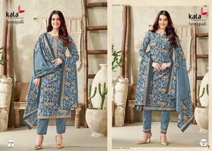Amarpali Vol 1 Kala Cotton Readymade Pant Style Suits