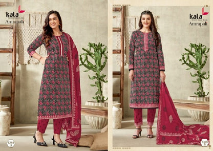 Amarpali Vol 1 Kala Cotton Readymade Pant Style Suits