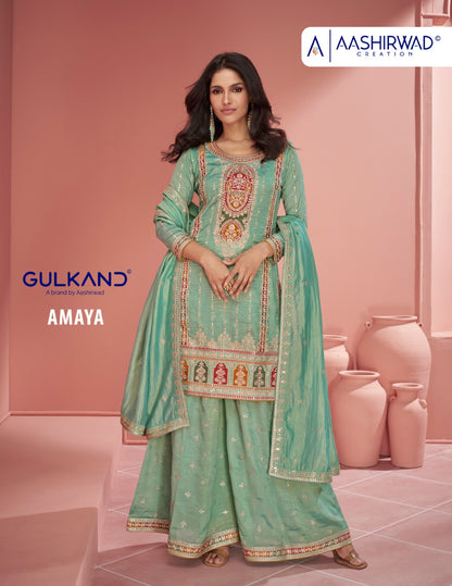 Amaya Aashirwad Creation Organza Readymade Suits