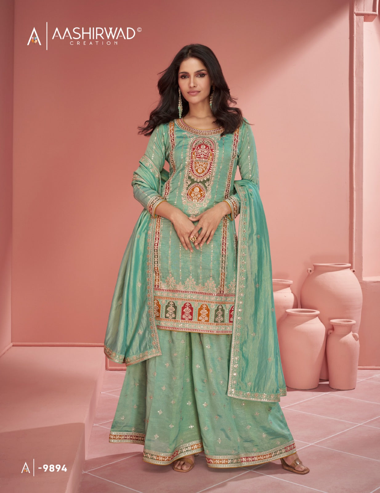 Amaya Aashirwad Creation Organza Readymade Suits