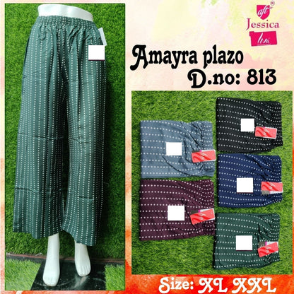 Amayra-1702 Zoya Rayon Branded Palazzo