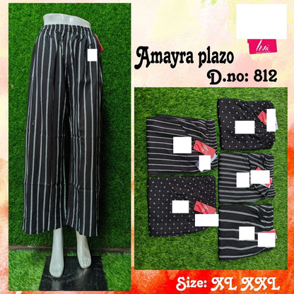 Amayra-1702 Zoya Rayon Branded Palazzo