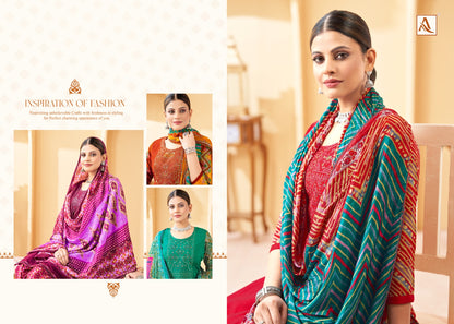 Amber Edition 3 Alok Rayon Patiyala Style Suits