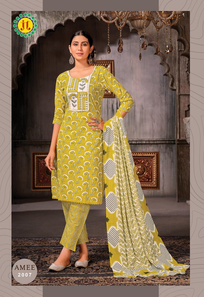 Amee Vol 2 Jt Lawn Cotton Readymade Pant Style Suits