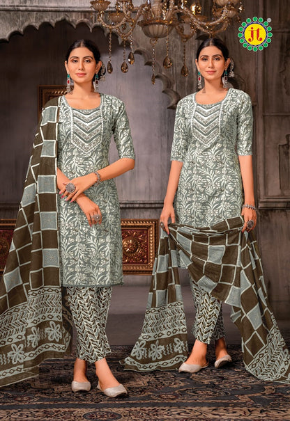Amee Vol 2 Jt Lawn Cotton Readymade Pant Style Suits