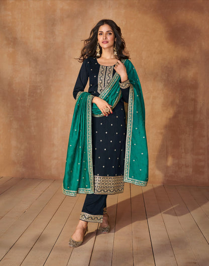 Ameena Aashirwad Creation Silk Readymade Suits