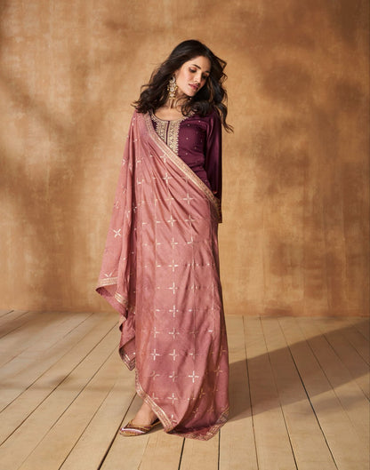 Ameena Aashirwad Creation Silk Readymade Suits