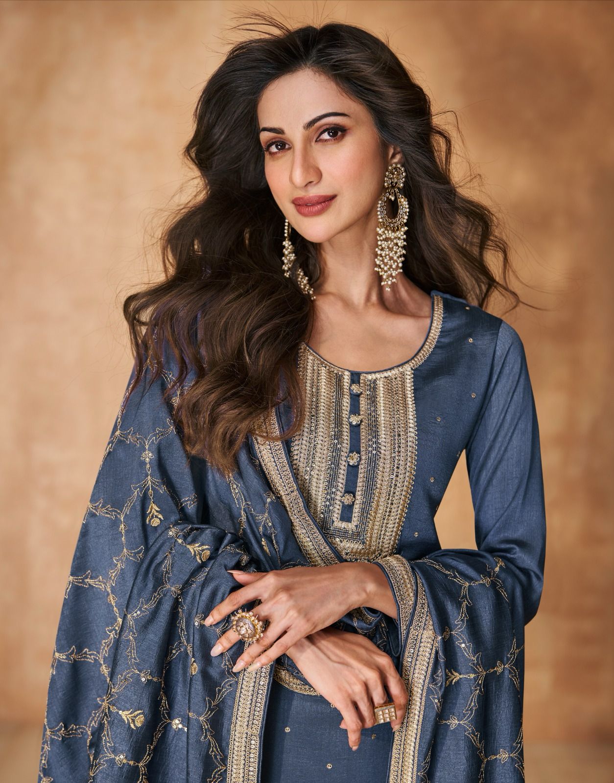 Ameena Aashirwad Creation Silk Readymade Suits