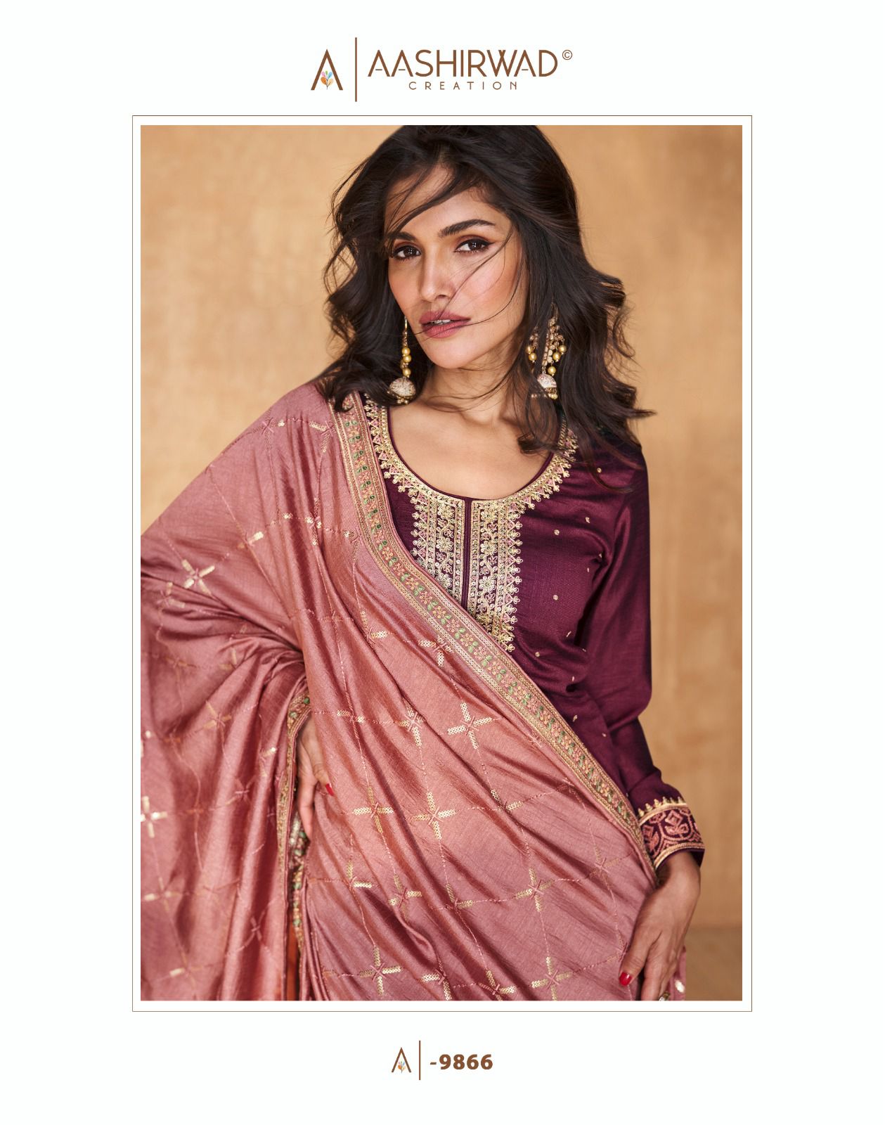 Ameena Aashirwad Creation Silk Readymade Suits