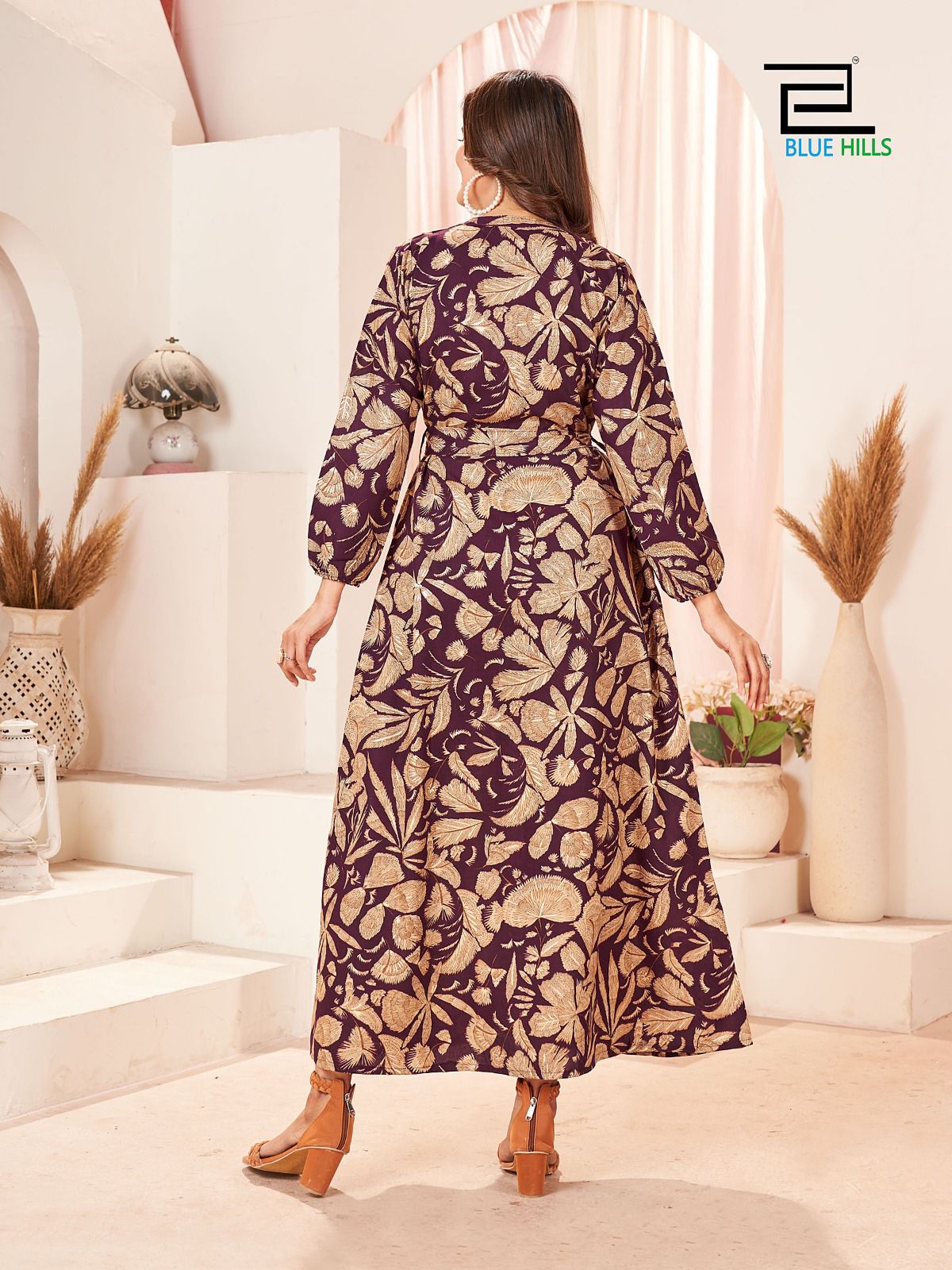 Ameesha Vol 3 Blue Hills Rayon One Piece