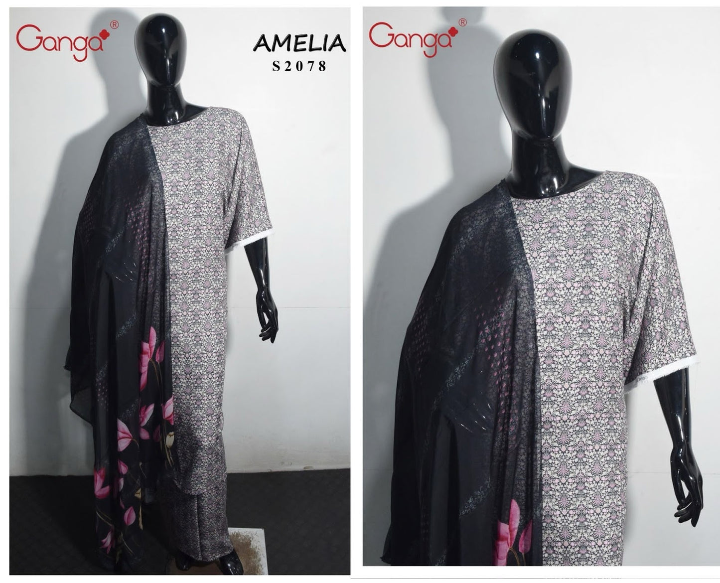 Amelia 2078 Ganga Premium Plazzo Style Suits