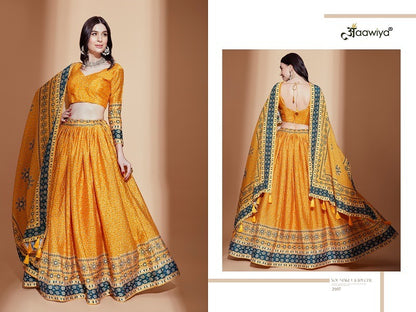 Amora Vol 1 Aawiya Chinon Lehenga Choli