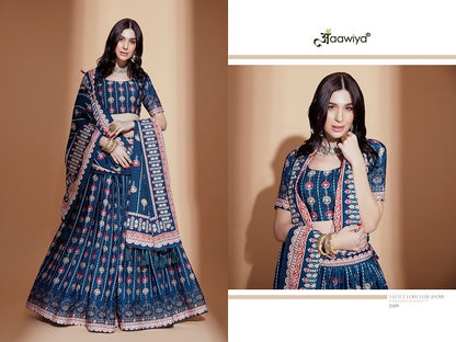 Amora Vol 1 Aawiya Chinon Lehenga Choli