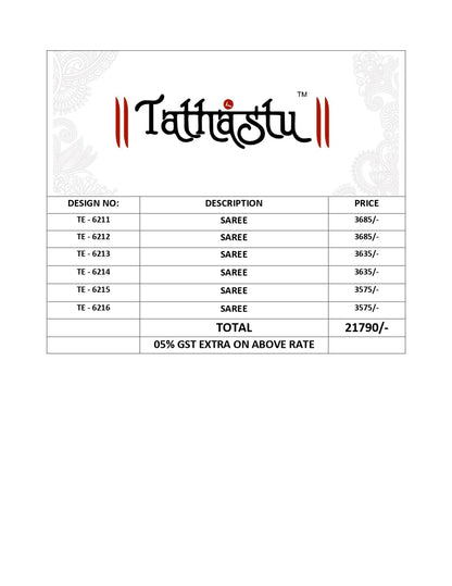 Anaara-6200 Tathastu Silk Sarees