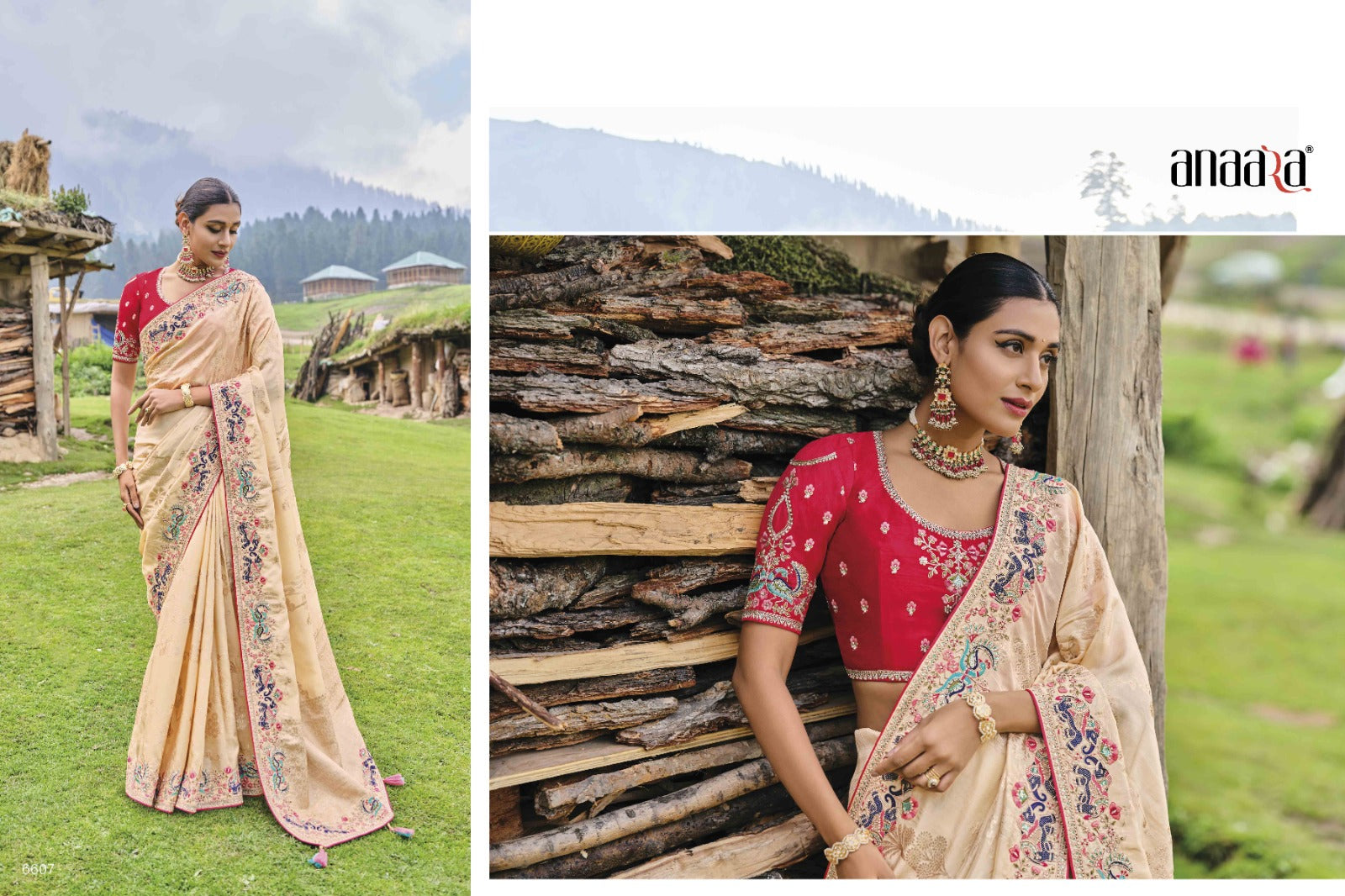 Anaara-6601 To 6609 Tathastu Dola Silk Sarees