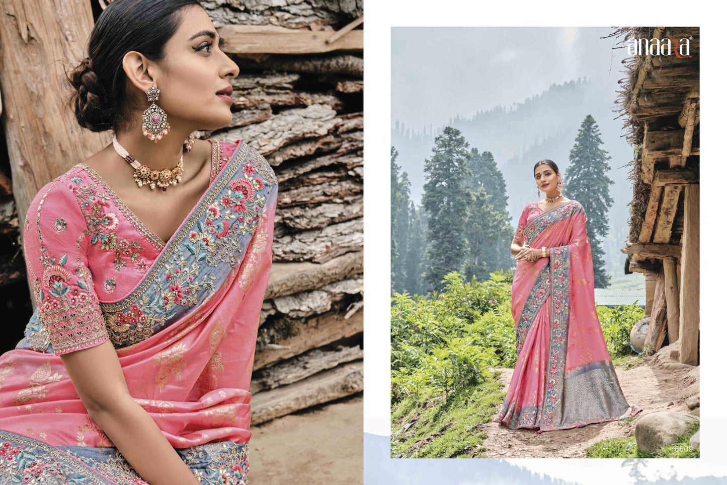 Anaara-6601 To 6609 Tathastu Dola Silk Sarees