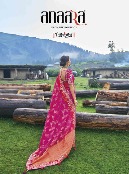 Anaara-6601 To 6609 Tathastu Dola Silk Sarees