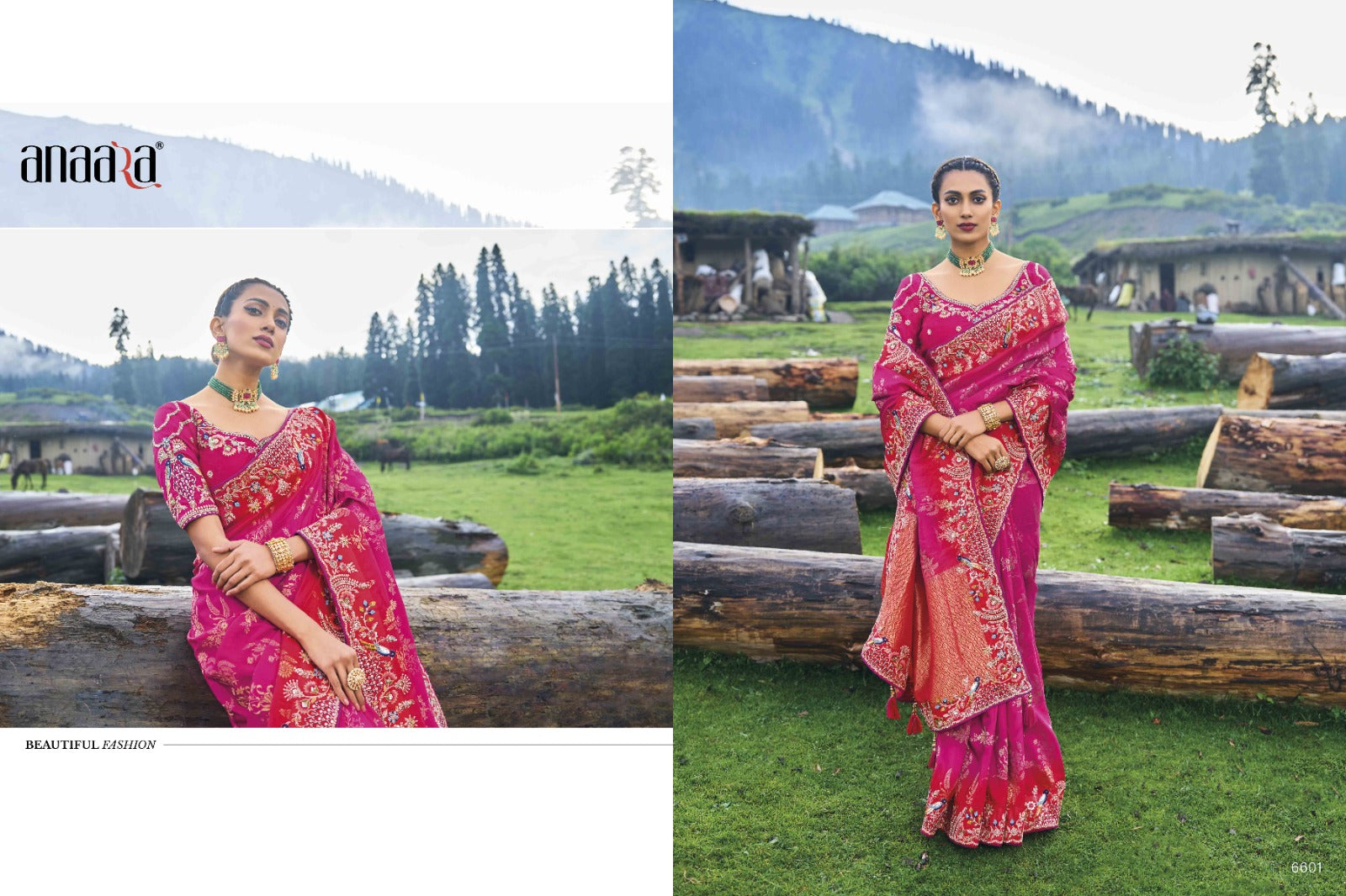 Anaara-6601 To 6609 Tathastu Dola Silk Sarees