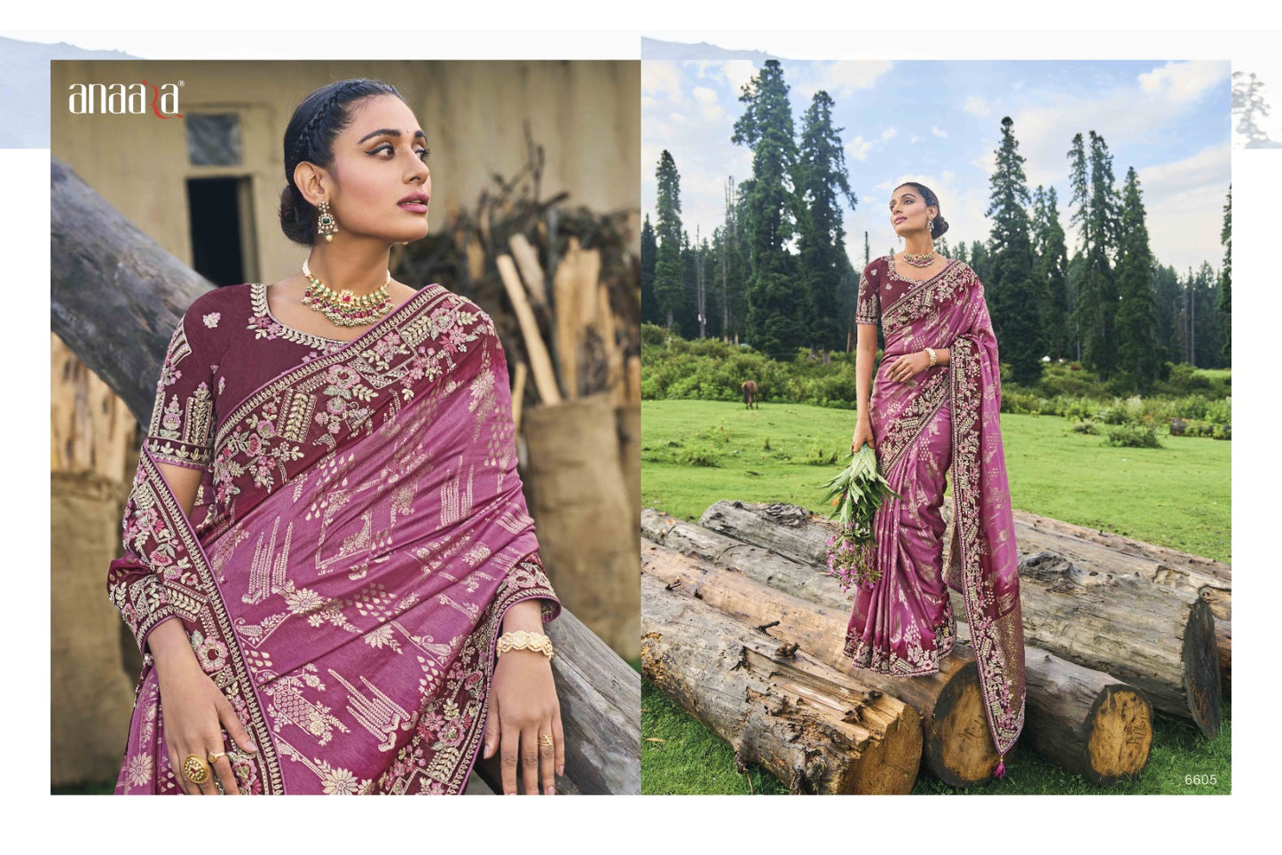 Anaara-6601 To 6609 Tathastu Dola Silk Sarees