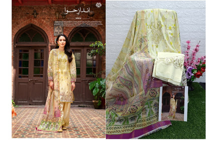 Andaz E Hawa Gull Jee Lawn Original Pakistani Suits