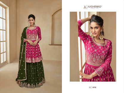 Angel Aashirwad Creation Georgette Readymade Suits