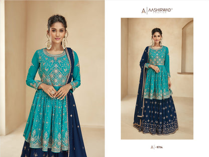 Angel Aashirwad Creation Georgette Readymade Suits