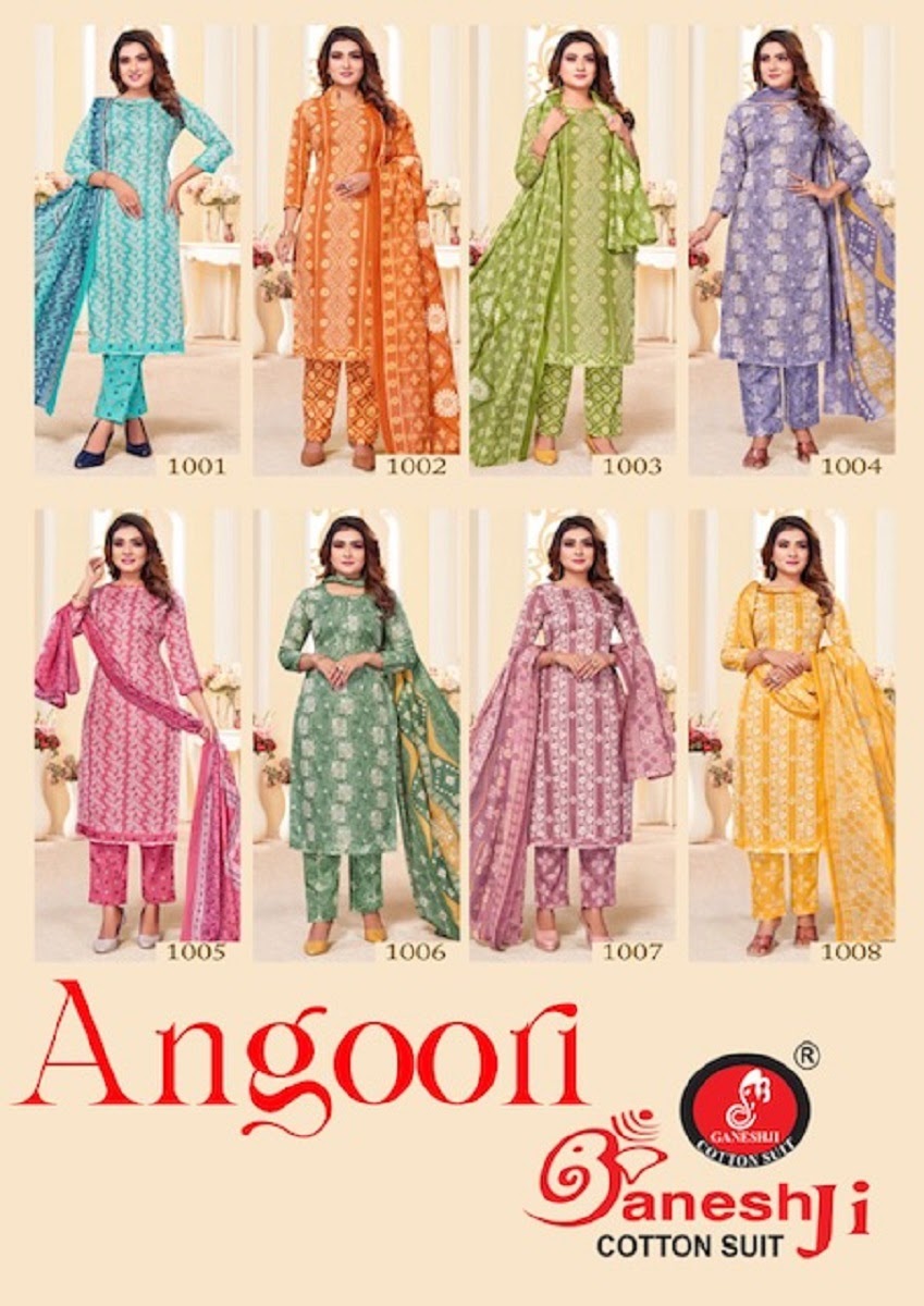 Angoori Vol 1 Ganeshji Indo Pant Style Suits
