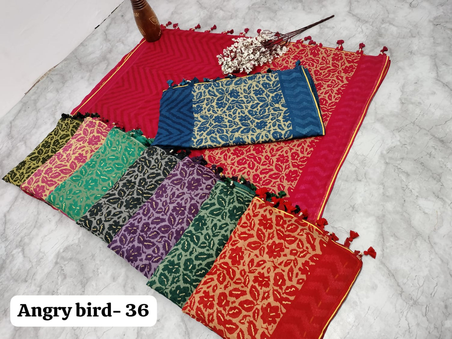 Angry Bird 36 Kalpveli Georgette Sarees