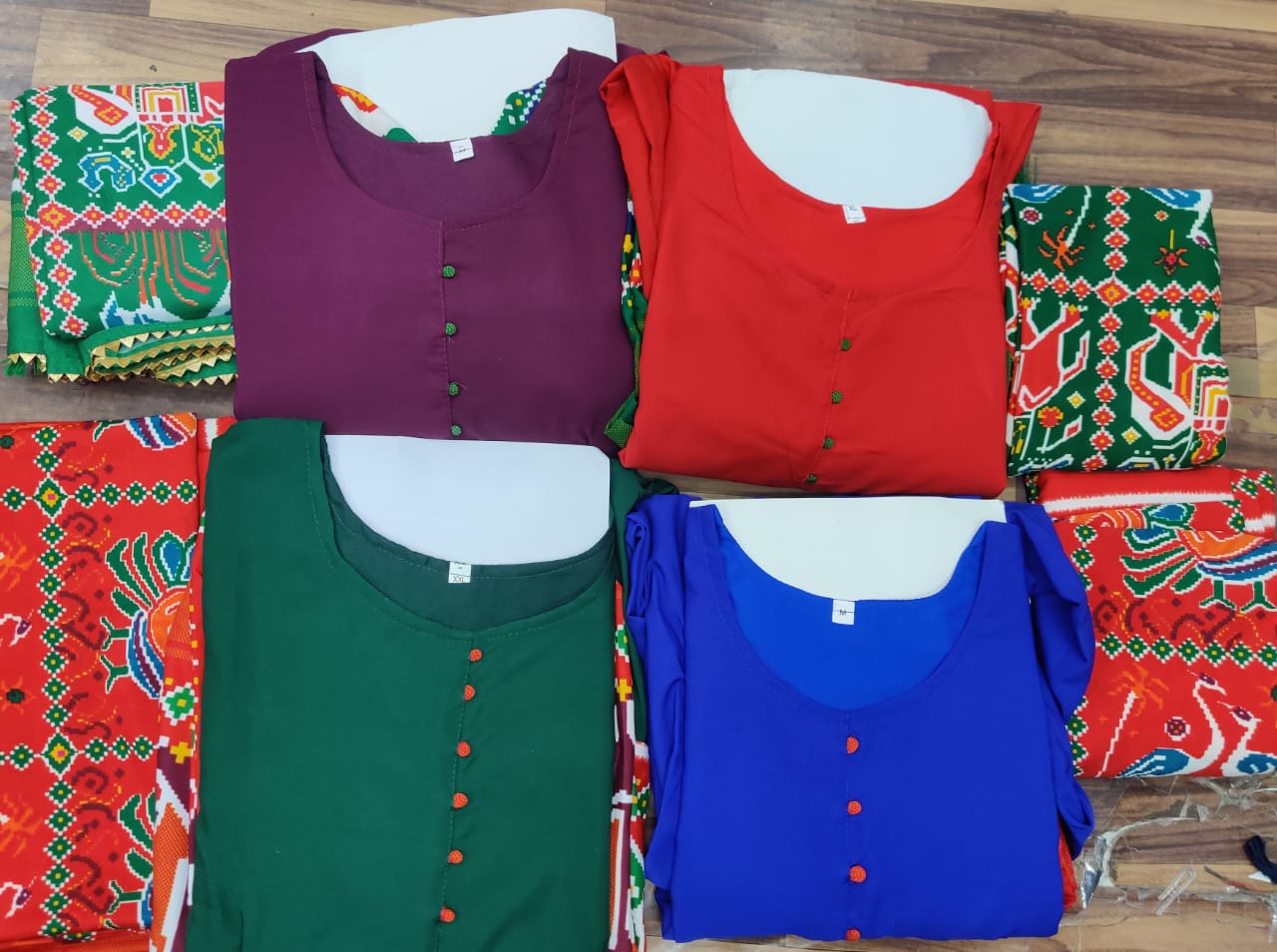 Animal Print Salas Silky Gown Dupatta Set