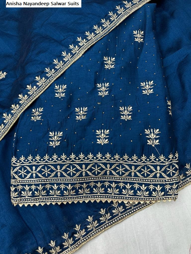 Anisha Nayandeep Silk Salwar Suits