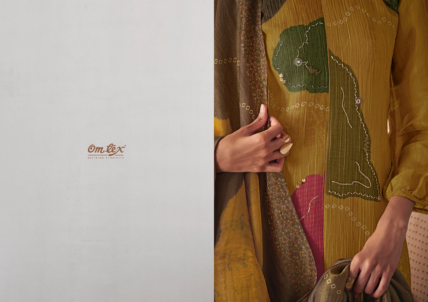 Aniwarya Omtex Silk Pant Style Suits