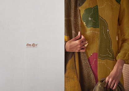 Aniwarya Omtex Silk Pant Style Suits