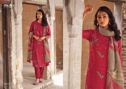 Anmoli Omtex Russian Silk Pant Style Suits