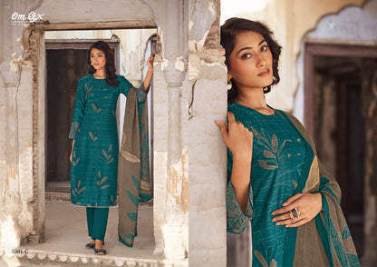 Anmoli Omtex Russian Silk Pant Style Suits