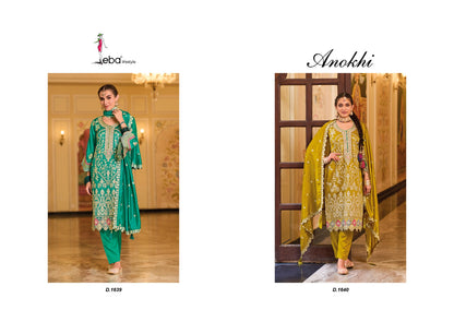 Anokhi Eba Lifestyle Silk Readymade Pant Style Suits