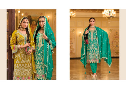 Anokhi Eba Lifestyle Silk Readymade Pant Style Suits