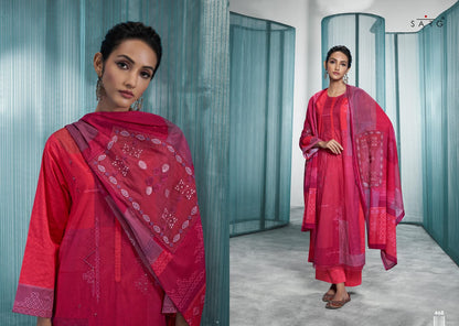 Anokhi Sarg Cotton Lawn Pant Style Suits