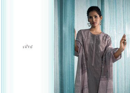 Anokhi Sarg Cotton Lawn Pant Style Suits
