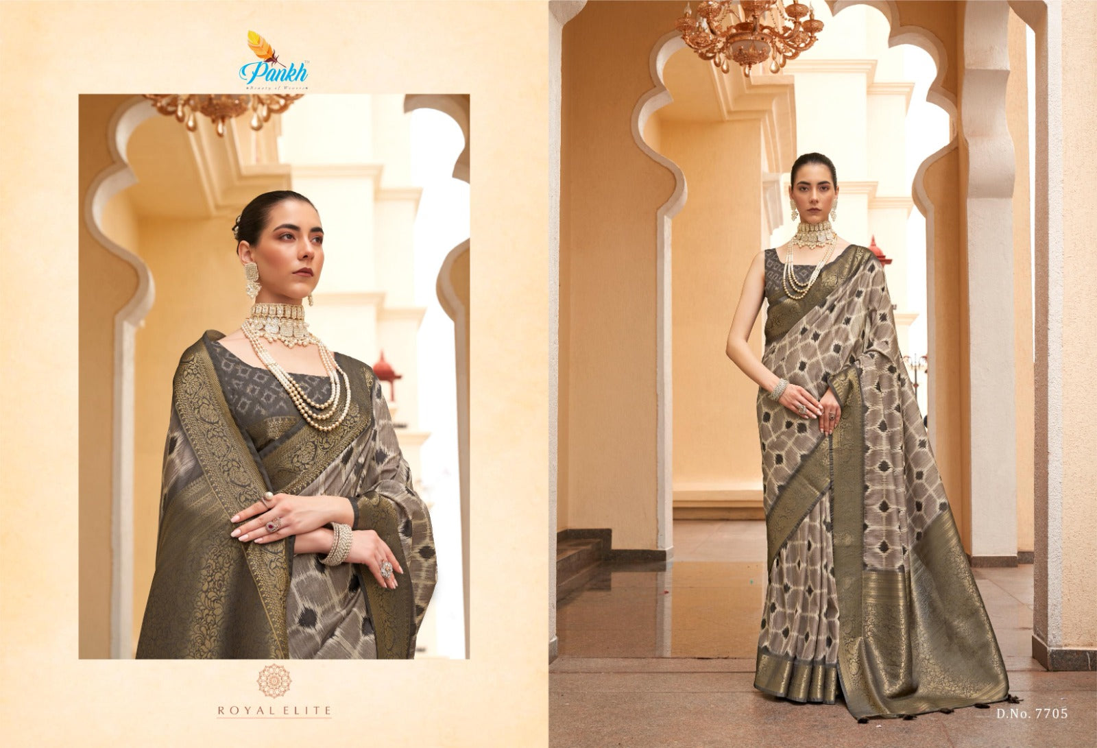 Anshika Pankh Silk Sarees