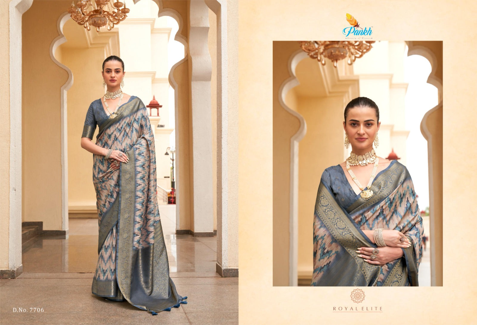Anshika Pankh Silk Sarees