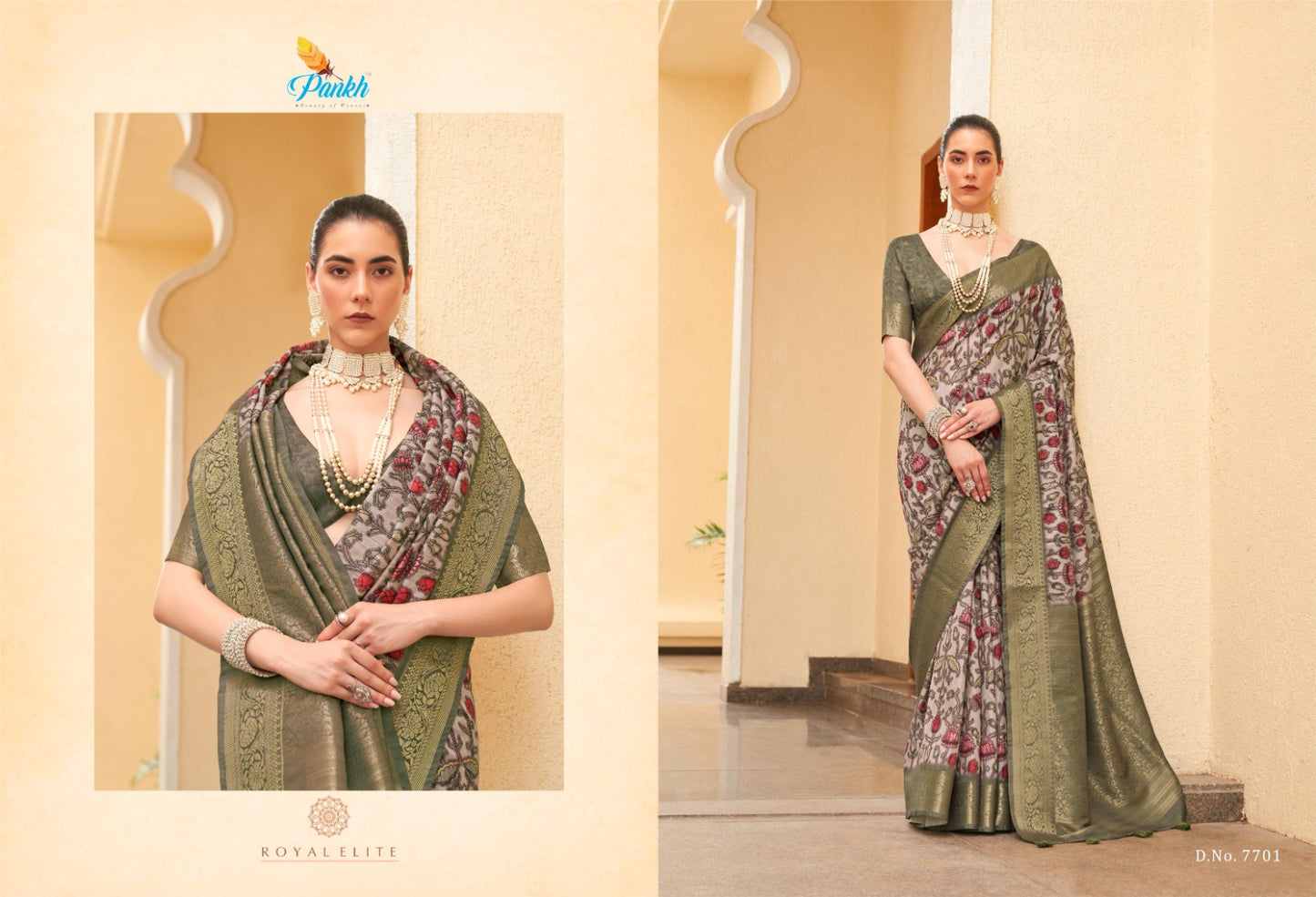 Anshika Pankh Silk Sarees