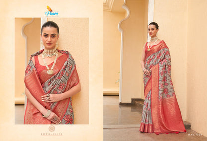 Anshika Pankh Silk Sarees