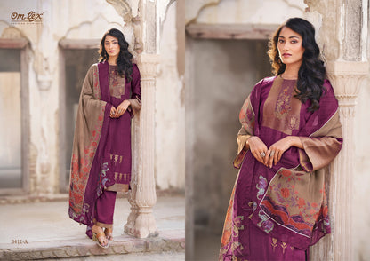 Anukriti-Vol Ii Omtex Banarsi Jacquard Pant Style Suits