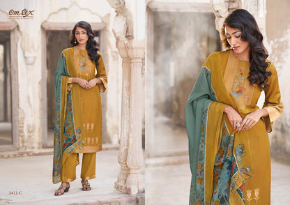 Anukriti-Vol Ii Omtex Banarsi Jacquard Pant Style Suits