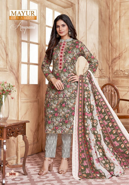Anupama Vol 5 Mayur Creation Cotton Dress Material